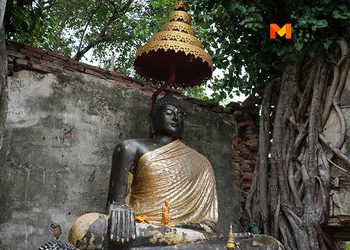กราบหลวงพ่อพระศรีโคดม ขอพรโชคลาภ วัดประดู่ตะบอง อยุธยา
