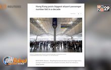 ยอดผู้โดยสารสนามบินฮ่องกงลดมากสุดรอบ 10 ปี