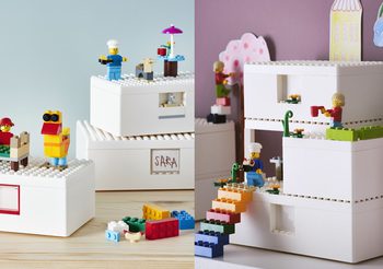 คนเลิฟเลโก้ต้องโดน IKEA x Lego คอลเลคชั่นพิเศษ พร้อมกล่องเก็บดีไซน์Legoโดยเฉพาะ
