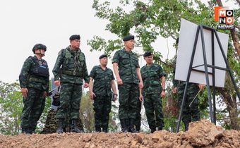 ปลัดกระทรวงกลาโหมลงพื้นที่ติดตามสถานการณ์ชายแดนไทย – กัมพูชา