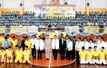 พิธีเปิดยัดห่วง สพฐ.รอบชิงปี 2016 ที่โคราช