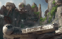 ดิสนีย์แลนด์ ส่งคอนเซปอาร์ตเครื่องเล่น Star Wars ชุดใหม่