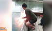 ผู้เชี่ยวชาญระบุฟองอากาศติดไฟในน้ำคือก๊าซมีเทน