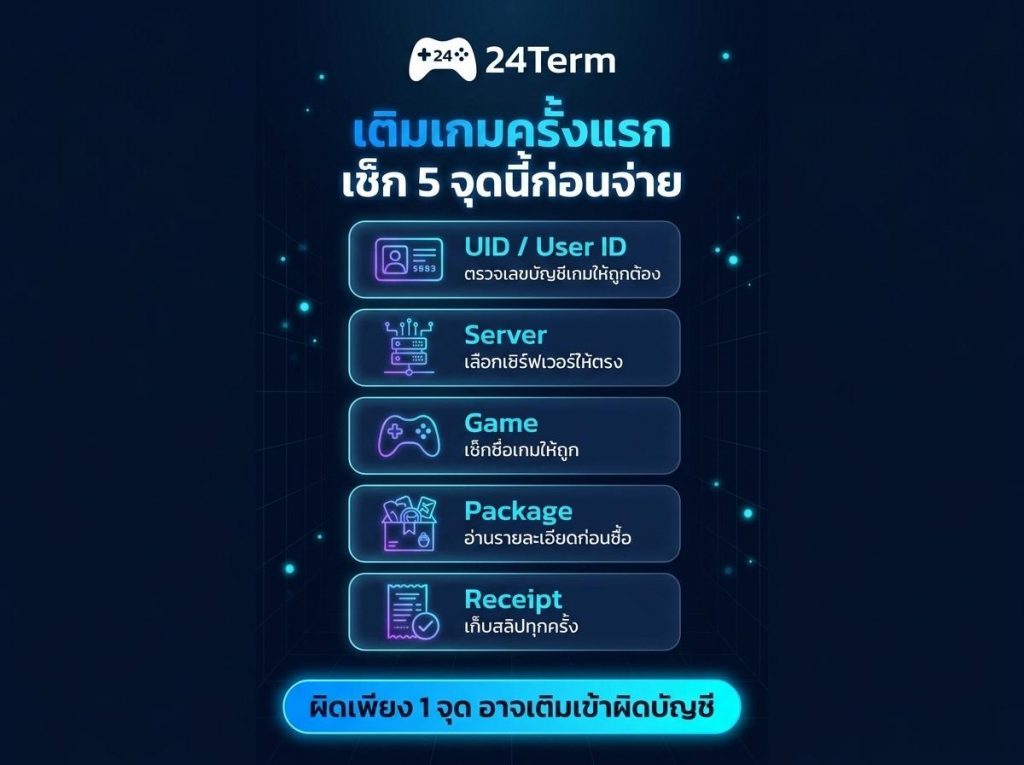 เติมเกมออนไลน์