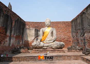 กราบพระพุทธวรเชษฐนเรศศาสดา วัดวรเชษฐาราม  วัดสำคัญอยุธยา