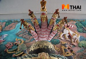 ลอดโบสถ์ กราบหลวงพ่อโต วัดบัวทอง วัดดังปทุมธานี