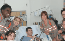 แก๊งปราบผีสาว พักกองไปเยี่ยมโรงพยาบาลเด็ก