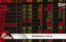 หุ้นไทยเปิดบวก 1.59 จุด