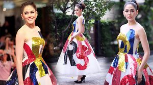 ชมพู่ อารยา กับ ชุดเดรส สุดหรูหรา ถ้ารู้ราคาแล้วจะหนาว