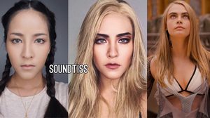 สุดจริง! ตู่ Soundtiss ใช้พลังเมคอัพและวิกผม แปลงโฉมเป็นคาร่า ใน Valerian‬