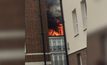 ไฟไหม้อพาร์ทเมนท์ในลอนดอน เจ็บ 1 ราย