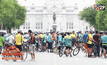 ซ้อมจัดจราจรอีกครั้ง bike for mom