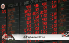 หุ้นไทยเปิดบวก 2.97 จุด