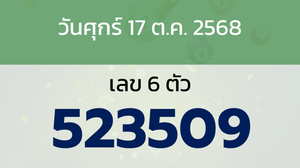 หวยลาว งวดวันศุกร์ 17 ตุลาคม 2568