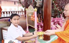สักการะหลวงพ่อสีชมพู รับวันแห่งความรัก