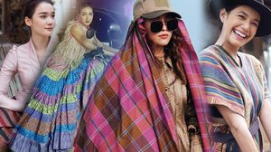 สวยไม่อิงกระแส เหล่าดาราผู้สร้างแรงบันดาลใจ ที่พิสูจน์ว่า ชุดผ้าไทย ใส่ได้จริงในชีวิตประจำวัน