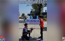 ควันหลง “บุรีรัมย์ มาราธอน” คู่รักคุกเข่าขอแต่งงาน