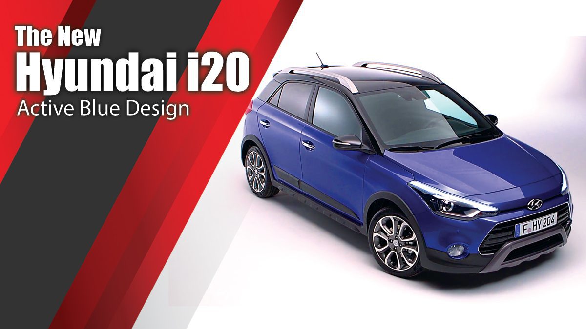 The new Hyundai i20 Active Blue Design