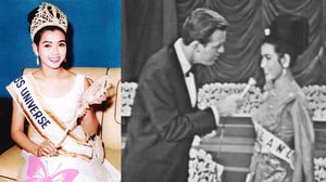 ย้อนชมคลิป วินาที อาภัสรา หงสกุล สวมมงกุฎ นางงามจักรวาล 2508