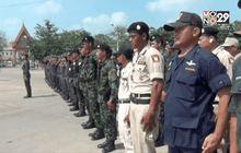 ปล่อยแถวเจ้าหน้าที่ก่อนวันลอยกระทง