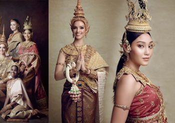 นิโคลีน และทีมมิสเวิลด์2018 ถ่ายทอดความงดงาม ผ่านเอกลักษณ์ชุดไทย