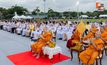 คณะสงฆ์หนกลาง เจริญพระพุทธมนต์ถวาย “ในหลวง”