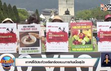 เกาหลีใต้ประท้วงเรียกร้องแบนการกินเนื้อสุนัข
