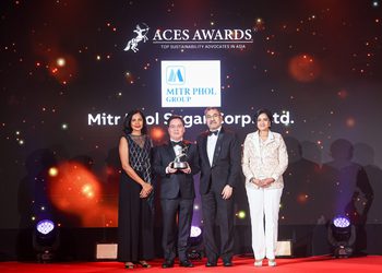 กลุ่มมิตรผล คว้ารางวัล ACES Awards 2024 ประเภท Top Sustainability Advocates in Asia ตอกย้ำความมุ่งมั่นในการพัฒนาและบริหารจัดการองค์กรอย่างยั่งยืน