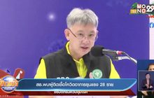 สธ.พบผู้ติดเชื้อโควิดอาการรุนแรง 28 ราย