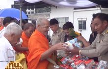 ทำบุญตักบาตรถวายเป็นพระราชกุศล 89 วัน แห่งการสวรรคต
