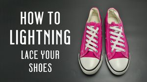 15 วิธี ผูกเชือกรองเท้าแบบเท่ๆ
