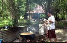 ผ้ามัดย้อมปาเต๊ะ-บาติก ด้วยสีจากดิน