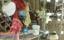 น้ำไหลเข้าท่วมทุ่งนา จ.นครสวรรค์