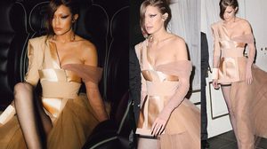 จีจี้ ฮาดิด เป๊ะตัวแม่!! ขอเปลือยคิ้วเข้างาน Met Gala 2017