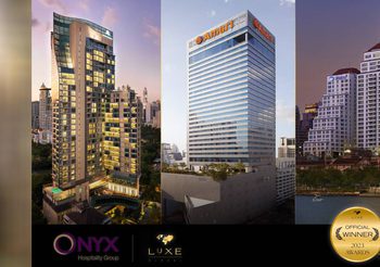 ออนิกซ์ ฮอสพิทาลิตี้ กรุ๊ป เดินหน้าสู่ความเป็นผู้นำอย่างต่อเนื่อง พาสามแบรนด์ดังคว้าหลายรางวัลจากงาน Luxe Global Awards 2023