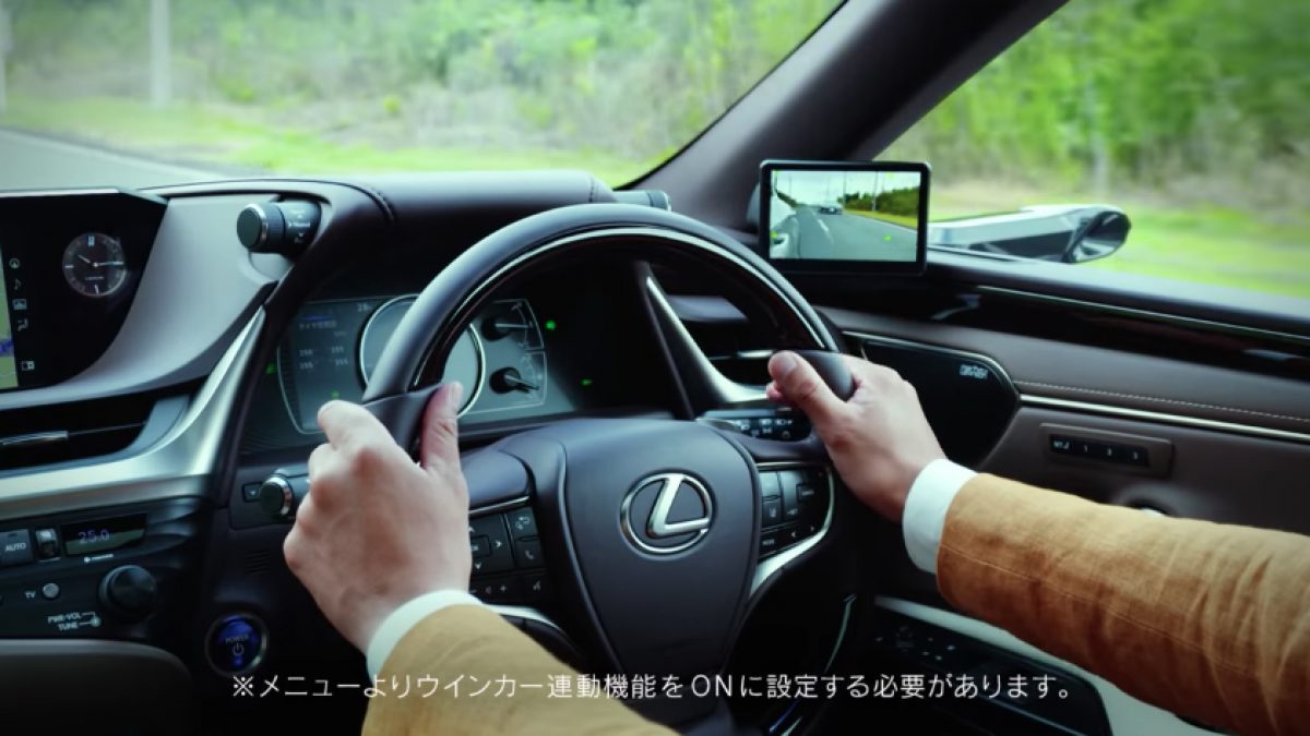 Lexus เตรียมเปิดตัว Lexus ES 2019 รุ่นกระจกดิจิทัล ในญี่ปุ่น ราคาเริ่ม 1.6 ล้าน