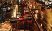 ฝนตกหนักทำน้ำท่วมขัง ถ.พหลโยธิน