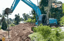 ป้องกันตลิ่งริมแม่น้ำน้อยทรุดเพิ่ม