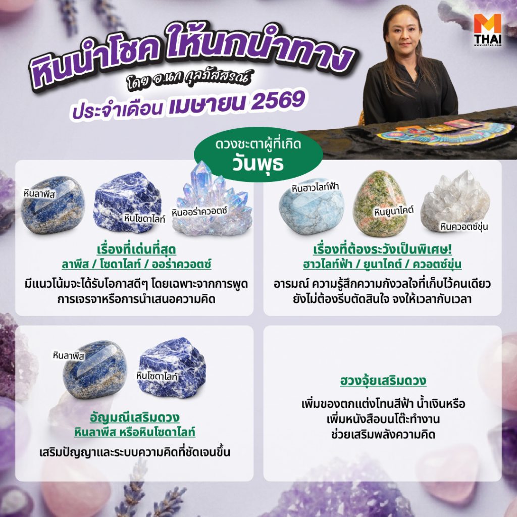 ดวงชะตาคนเกิดวันพุธ