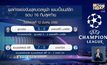 ผลการแข่งขันฟุตบอลยูฟ่า แชมเปี้ยนส์ลีก รอบ 16 ทีมสุดท้าย