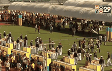 แห่รับของพระราชทาน “ปั่นเพื่อพ่อ”วันที่ 2 คึกคัก