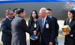 เปิดภาพ “มิน อ่อง ลาย” เดินทางถึงไทยร่วมประชุม BIMSTEC