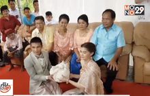 “ศรีสะเกษ” จูงมือแฟนสาวเข้าพิธีมงคลสมรสที่ จ.ชุมพร