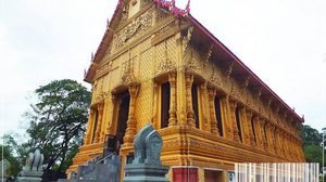 วัดพระศรีอารย์ จ.ราชบุรี อุโบสถทองคำร้อยล้าน