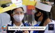 รร.เชียงใหม่ทำ “หมวกจอหงวน” ช่วยเด็กสร้างระยะห่าง