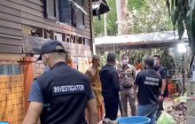 จำลองเหตุการณ์ไฟไหม้กุฎิอดีตเจ้าอาวาสวัดป่าบ้านตาด