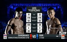 คู่ที่ 5 Super Fight แสงมณี อุ้มกะต๋องเชียงใหม่ยิม VS หาน ซื่อ เฮา