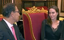 “โจลี” สนับสนุนผู้อพยพเวเนซุเอลา