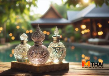 น้ำอบ เครื่องหอมสไตล์ไทย ไอเท็มสรงน้ำพระ รดน้ำดำหัว ช่วงสงกรานต์
