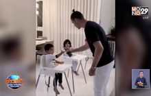 “โรนัลโด้” สอนลูกๆล้างมือป้องกันโควิด-19